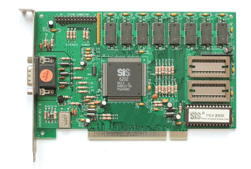 Scheda video pci - scheda, sis