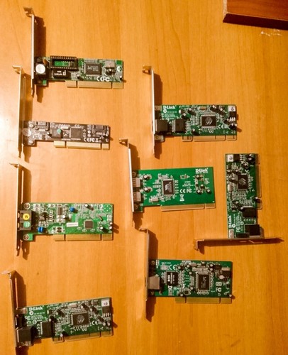 Stock schede pci rete lan - stock,