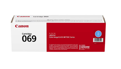 Toner ciano canon 069 - ciano,