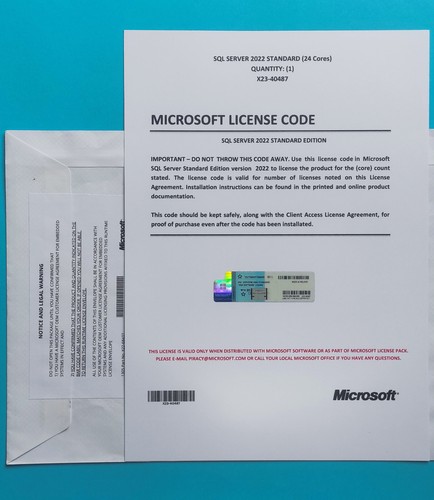 Sql server 2022 standard - sql, 24
