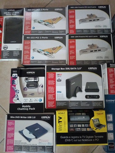 Lotto accessori nuovi - pc,